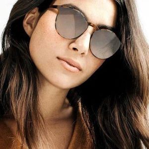 Krewe Collins nylon havana sunglasses